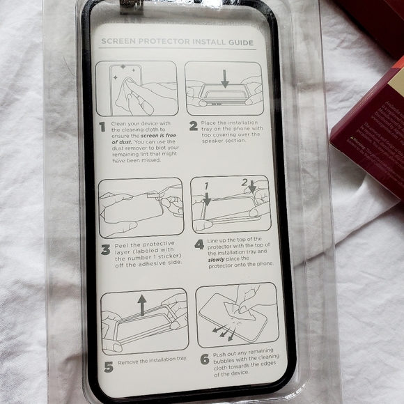 2 Avalanche Tempered Glass Screen Protector Iphone 12 Pro Max - Picture 7 of 8